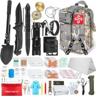 Taimasi 238Pcs Emergency Survival Kit
