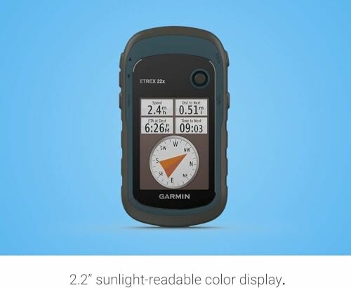 Garmin eTrex 22x GPS device with color display