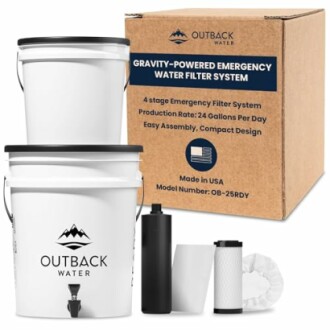 Outback Emergency Drinking Water Filter System