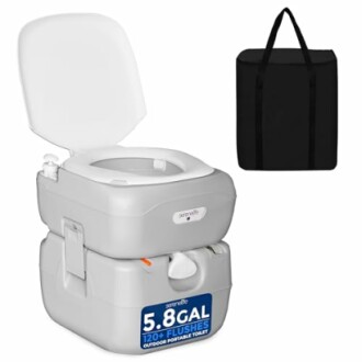 SereneLife Portable Camping Toilet